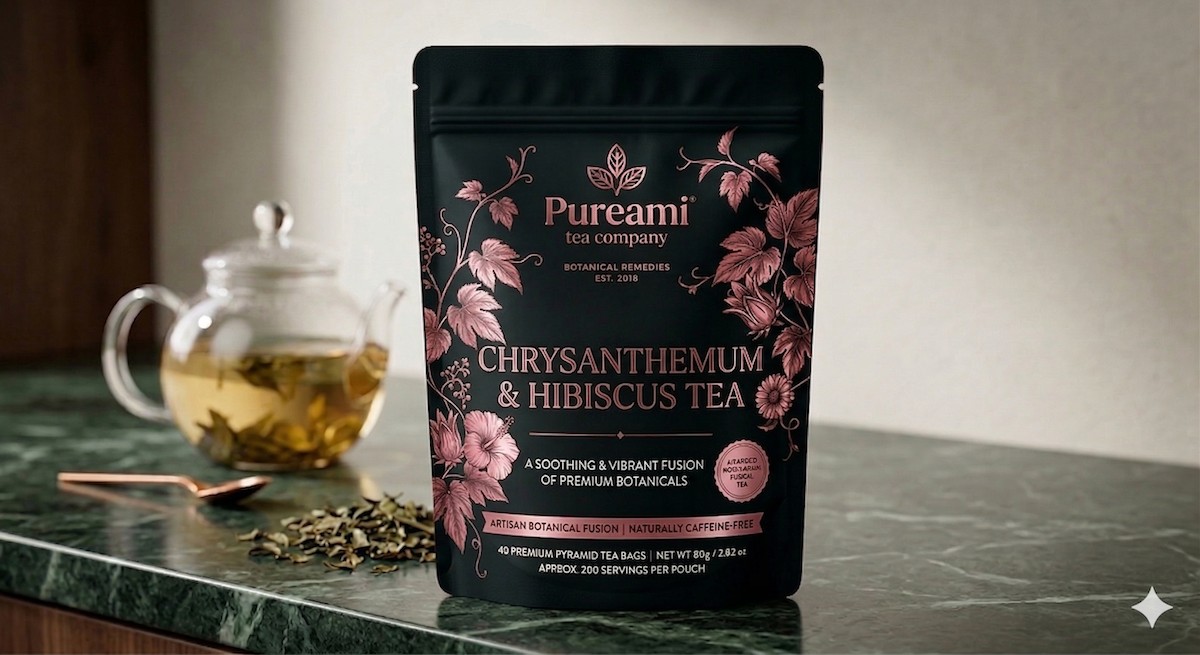 Chrysanthemum/Hibiscus Blend Tea